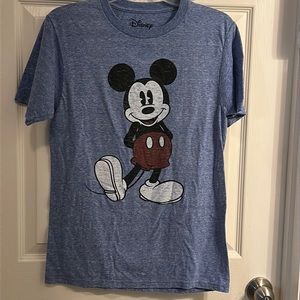 Mickey Mouse T-shirt Size S Blue‎